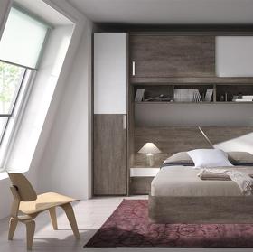 Moderno Dormitorio Puente